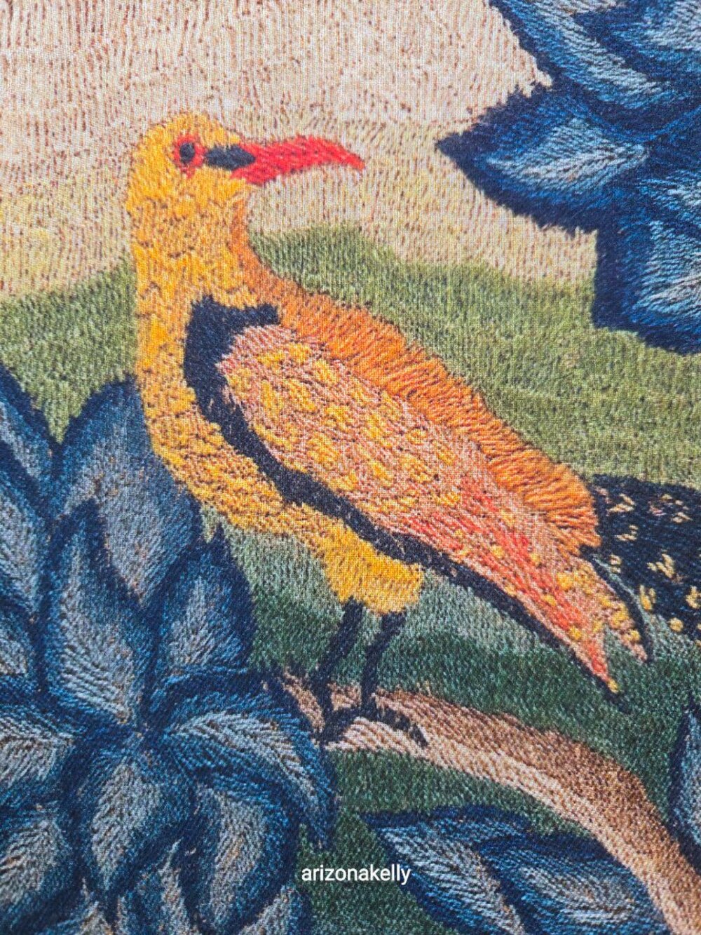NWT The Met Modal Cashmere Scarf American Folk Art Museum - Picture 6 of 15